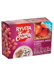 Ryvita Fruit Crunch Currents Currants Seeds And Oats Crispbread 200g