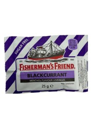 Fisherman&#39;s Friend Menthol Flavour Lozenges with Sweetener Blackcurrant 25g