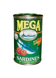 Mega Sardines in Tomato Sauce, 155g