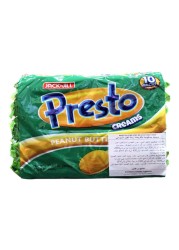 Jack&#39;n Jill Presto Cream Peanut Butter Sandwich Cookies, 30g Pack of 10