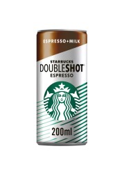 Starbucks Doubleshot Espresso Coffee Drink, 200ml
