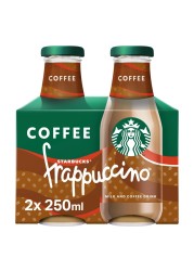 Starbucks Frappuccino Coffee Drink, 250ml Pack of 2