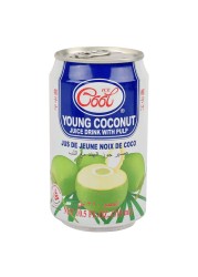 Ice Cool Young Coconut Juice With Pulp 310ml