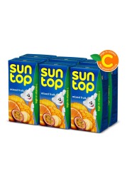 Suntop Mixed Fruit Juice 125ml Pack of 6