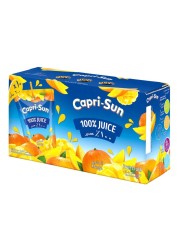 Capri-Sun Fruit Crush 100% Mango Fruit Juice 200ml Pack of 10