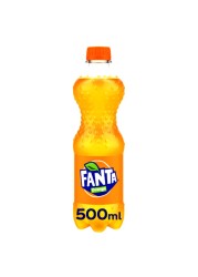 Fanta Orange Carbonated Soft Drink Pet 500ml