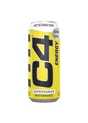 Cellucor C4 Superhuman Performance Zero Sugar Energy Drink Arctic Snow Cone 473ml