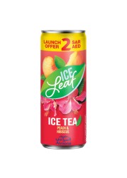 Almarai Ice Leaf Ice Tea Peach And Hibiscus 240ml