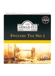 Ahmad Tea English Tea Number 1 Black Tea Bags 100 Tea Bags