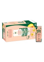 Maison Perrier Forever Peach Flavoured Sparkling Drink Slim Can 250ml Pack of 10
