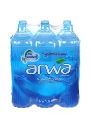 Arwa Low Sodium Bottled Drinking Water 1.5L Pack of 6