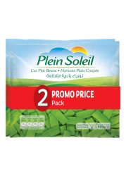Plein Soleil Cut Flat Green Beans 400g Pack of 2