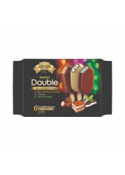 London Dairy Mini Double Black Edition Ice Cream, 60ml Pack of 6