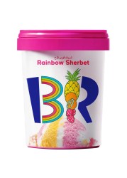 Baskin Robbins Ice Cream Rainbow Sherbet 1L