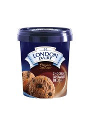 London Dairy Chocolate Brownie Delight Ice Cream, 500ml