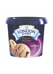 London Dairy Tiramisu Ice Cream Tub, 1L