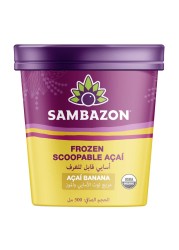 Sambazon Organic Scoopable Acai With Banana Sorbet 500ml