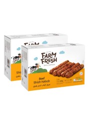 Farm Fresh Beef Shish Kebab 320g Pack of 2