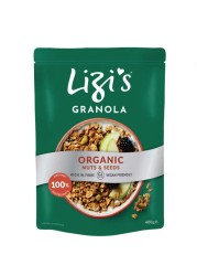 Lizi&#39;s Nuts and Seeds Organic Granola, 400g