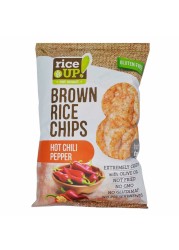 Rice Up! Hot Chilli Pepper Brown Rice Chips, 60g