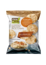 Rice Up! Hummus Popped Brown Rice Chips, 60g