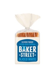 Baker Street White Sliced Bread 550g
