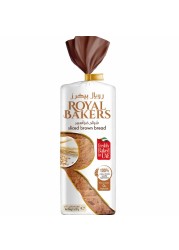 Royal Bakers Sliced Soft Brown Bread Rich In Fiber 600g