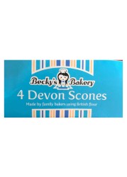 Becky&#39;s Bakery Bakery Devon Scones 4 PCS