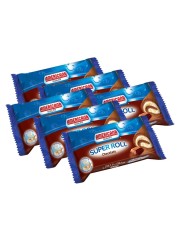 Americana Chocolate Super Cake Roll 60g Pack of 6