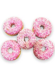 Mini Strawberry Donut x5