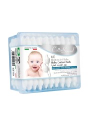 Cotton Sound Baby Swabs White 60 PCS