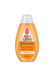Johnson&#39;s Kids Bubble Bath &amp; Wash 500ml