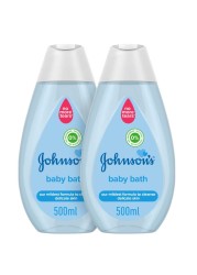 Johnson&#39;s Baby Bath NO MORE TEARS mildest formula gentle 500ml Pack of 2