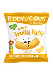 Kiddylicious Banana Fruity Puffs 10g