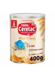 Nestle Cerelac Infant Cereal, Wheat and Honey, from 6 Months, 400g