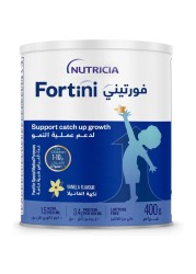 Fortini Milk Powder for Children, Vanilla, 1 to 10 Years, 400g