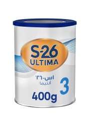 S-26 Ultima Baby Formula Milk Powder, Stage 3, 400g
