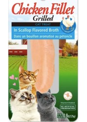INABA CHICKEN IN SCALLOP BROTH 25 g - Pack of 3