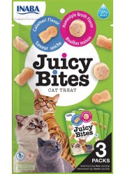 INABA Juicy Bites Homestyle Broth Calamari Flavor 33,9g - Pack of 3