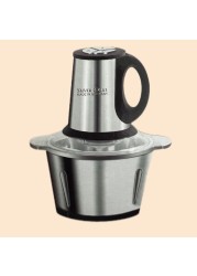 Fitto Electric Meat Grinder 3.8L – High-Power Food Processor for Grinding Meat, Sausages, Vegetables, and More – Stainless Steel Blades, Easy to Use, Ideal for Home Kitchens