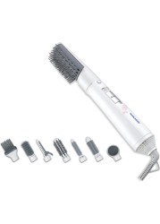 Fitto 7-in-1 Women Hair Styler - Multi-Functional Hair Tool with Curling Iron, Straightener, Crimper, Blow Dryer & More, Adjustable Heat Settings, Professional Hair Styling for All Hair Types