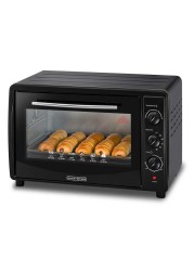 Black+Decker Double Glass Toaster Oven 45L TRO45RDG-B5 Black