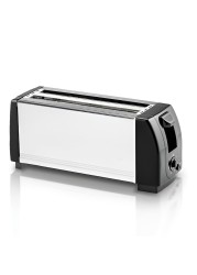 Generic 4 Slice Bread Toaster with Extra Wide Slots Stainless Steel Toaster with Dual Independent Controls, Adjustable Browning Settings & High-Lift Lever Perfect for Toast, Bagels, and Waffles