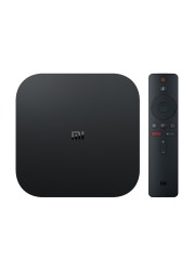 Xiaomi-Mi Box S Android 8.1 Smart UHD 4K TV Box 2G 8G WIFI Google Cast Netflix Set International Version Black