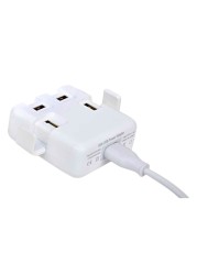 فيرست 1 شاحن مكتب USB - أبيض