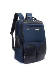 STARGOLD 17" Backpack With Front Pocket, Anti-Theft Compartment, USB Port, Trolley Webbing, Dual Side Pockets And Laptop Compartment