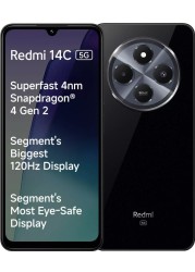 REDMI 14C 5G 4GB RAM ,128GB ROM , BLACK