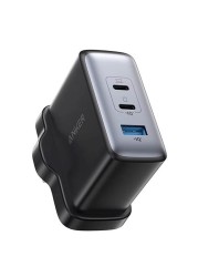 أنكر شاحن حائط نانو بمنفذ USB-C - أسود 100 واط