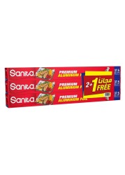 Sanita Aluminium Foil Silver 37.5sqftx3