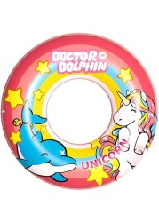 DOCTOR DOLPHIN SWIM RING , 80CM , 6+ Years